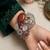 Adjustable Oxidized Silver Fusion Cuff Bracelet | Chitai Work Peacock Bangle with Gemstones | Boho Tribal Indian
