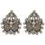 Silver plated stud earrings