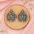 Silver plated stud earrings