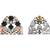 Silver plated pink stone stud earrings