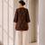 Philauri women's brown printed short kurti