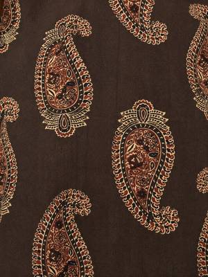 Philauri women's brown printed short kurti 5