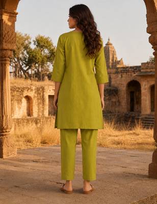 Philauri women thread work co-ord set 2