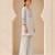 Philauri women light blue embroiderd co-ord set