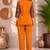 Philauri women musterd printed co-ord set