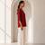 Philauri women's rust red short kurti