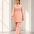 Philauri women pink embroiderd co-ord set