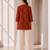 Philauri women's red short kurti