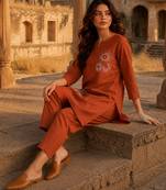 Philauri women thread work co-ord set
