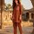 Philauri women thread work co-ord set