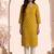 Philauri women yellow buta printed straight kurta