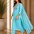 Philauri women's embroidered sky blue kurta set