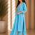 Philauri women's embroidered sky blue kurta set