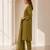 Women embroidered kurta set with trousers & dupatta
