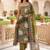 Women floral printed sleeveless kurta