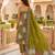 Women floral printed sleeveless kurta