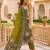 Women floral printed sleeveless kurta