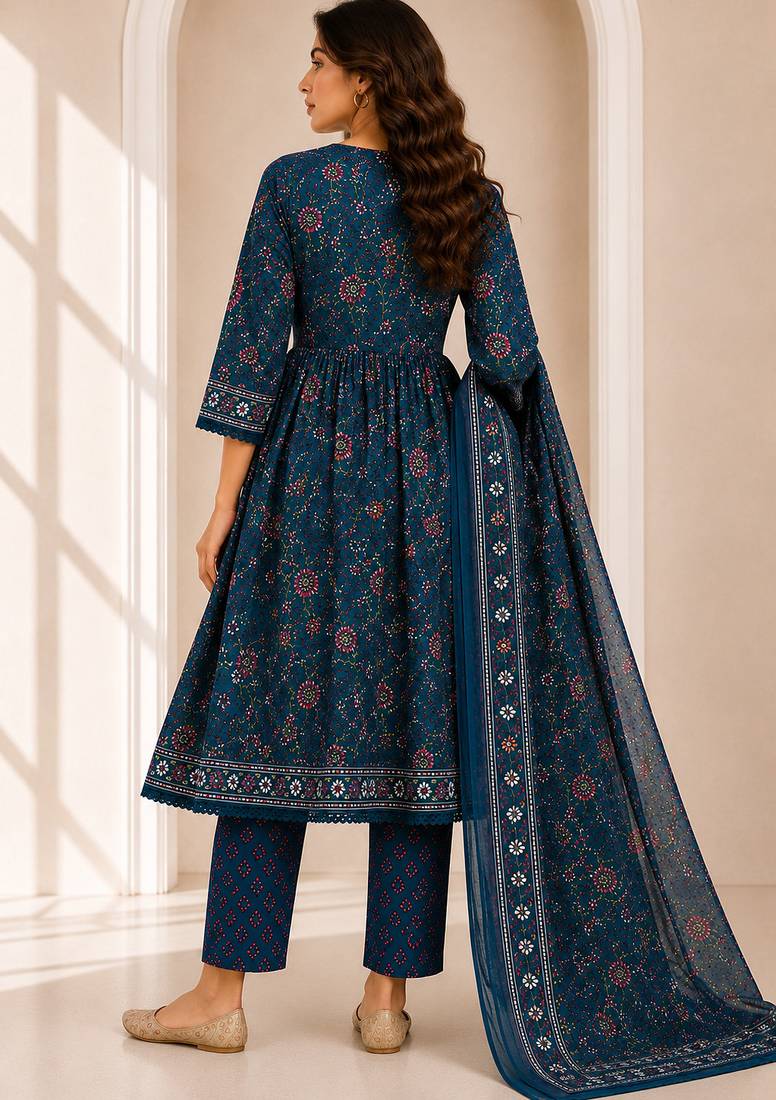 Philauri women printed wrap kurta