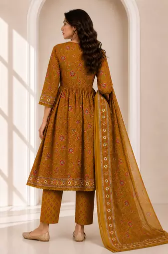 Philauri women printed wrap kurta