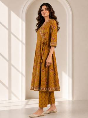 Philauri women printed wrap kurta 3