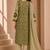 Women printed kurta set with trousers & dupatta