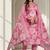 Women floral printed kurta pant with dupatta set