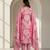 Women floral printed kurta pant with dupatta set