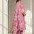 Women floral printed kurta pant with dupatta set