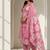Women floral printed kurta pant with dupatta set