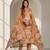 Women floral printed kurta pant with dupatta set