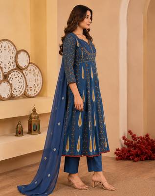 Philauri women kurta pant with dupatta set 2