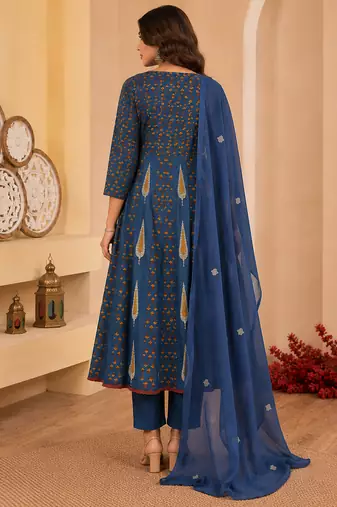 Philauri women kurta pant with dupatta set
