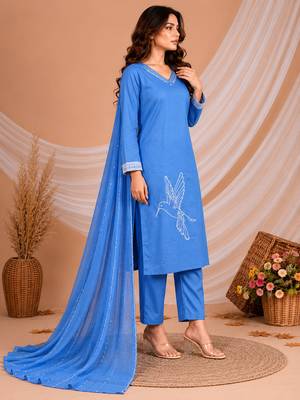 Philauri women kurta pant with dupatta set 2