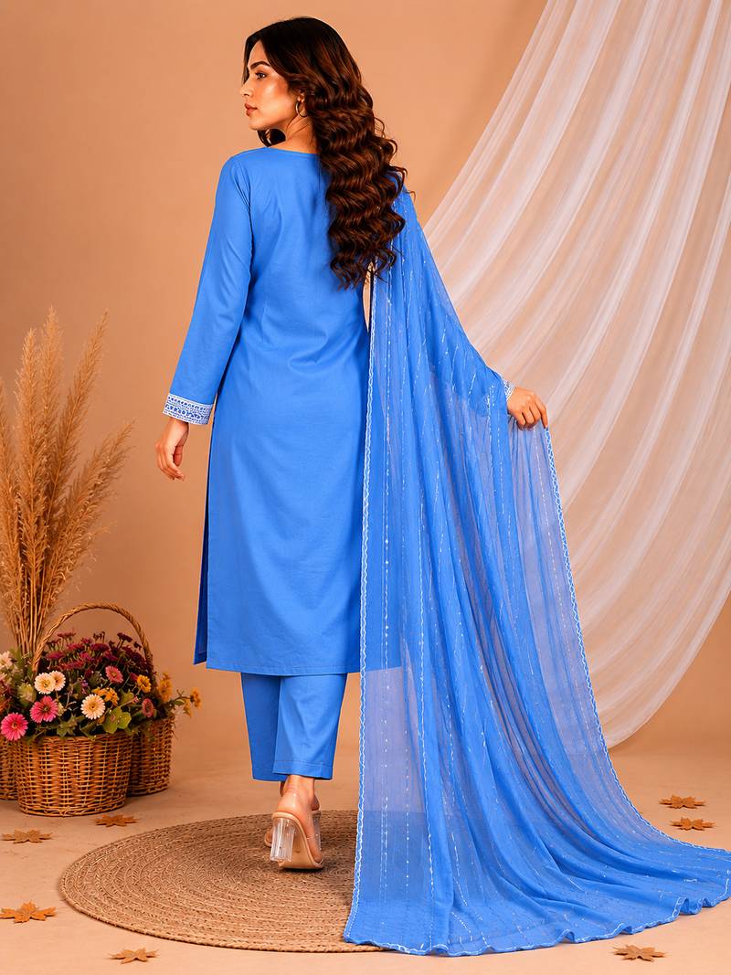 Philauri women kurta pant with dupatta set