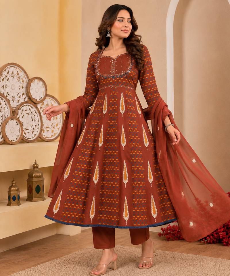 Philauri women kurta pant with dupatta set