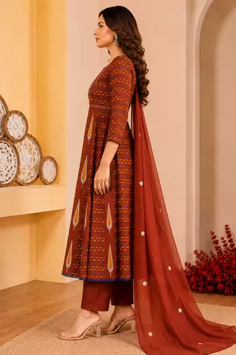 Philauri women kurta pant with dupatta set