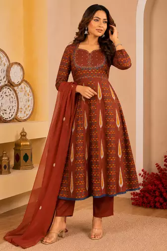 Philauri women kurta pant with dupatta set