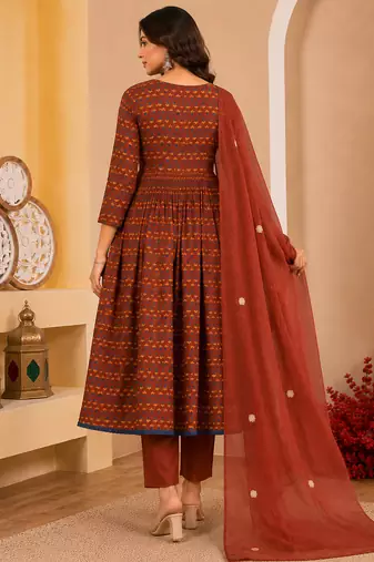 Philauri women kurta pant with dupatta set