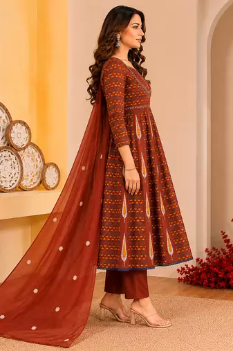 Philauri women kurta pant with dupatta set