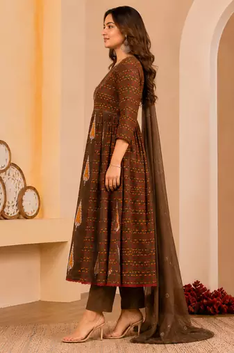 Philauri women kurta pant with dupatta set