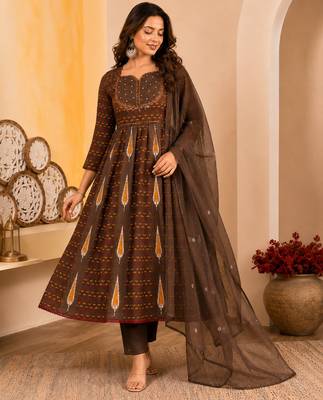 Philauri women kurta pant with dupatta set 5