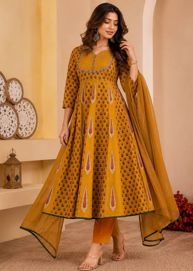Philauri women kurta pant with dupatta set