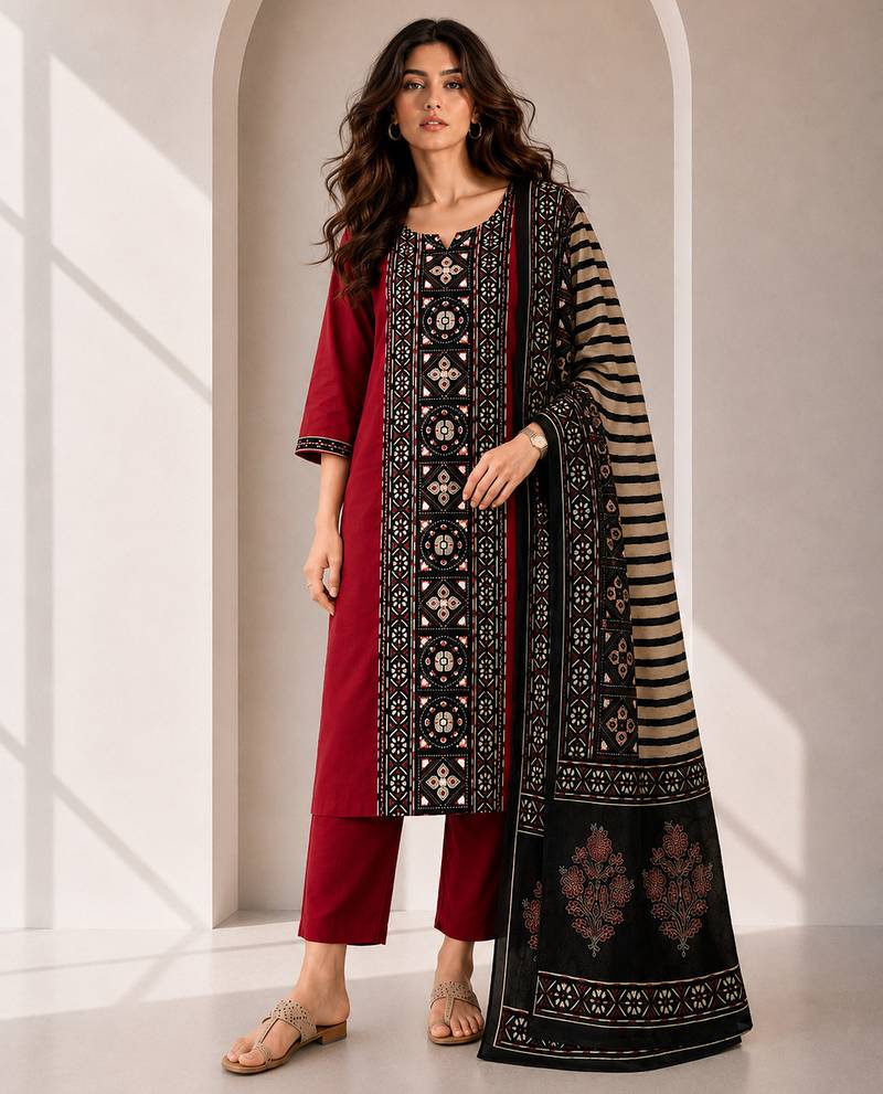 Philauri women kurta pant with dupatta set