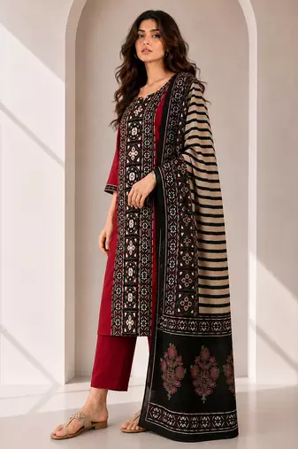 Philauri women kurta pant with dupatta set