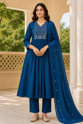 Philauri women kurta pant with dupatta set 1