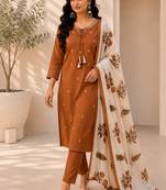Philauri women kurta pant with dupatta set