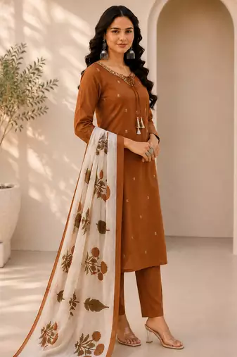 Philauri women kurta pant with dupatta set