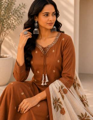Philauri women kurta pant with dupatta set 5
