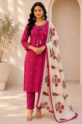 Philauri women kurta pant with dupatta set