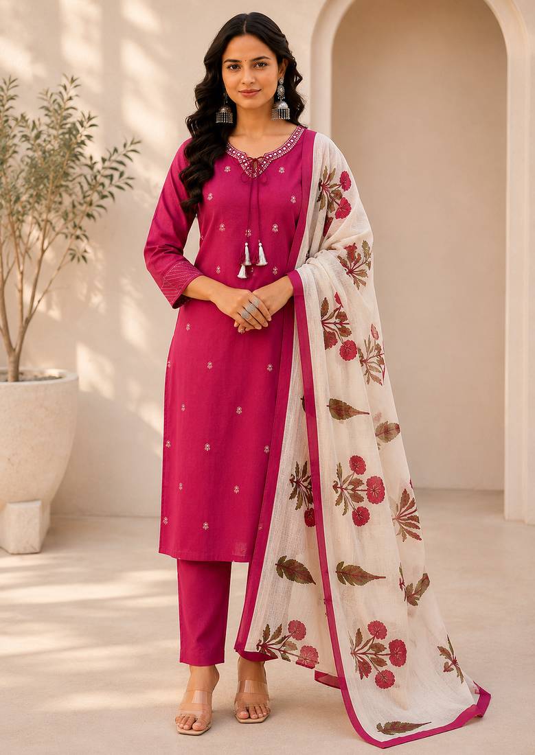 Philauri women kurta pant with dupatta set